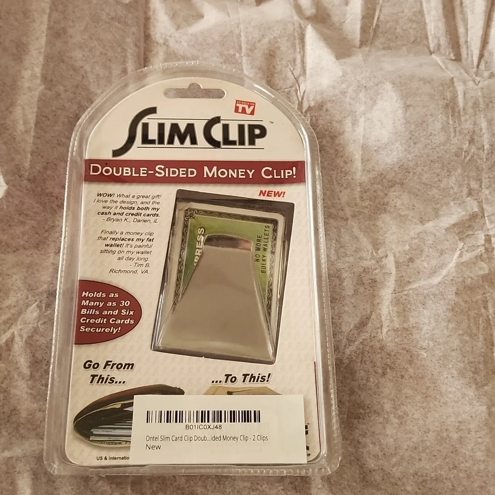 DOUBLE-SIDED MONEY CLIP